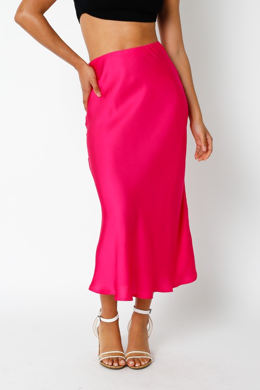Dramatic Skirt Clothing Olivaceous Pink S 