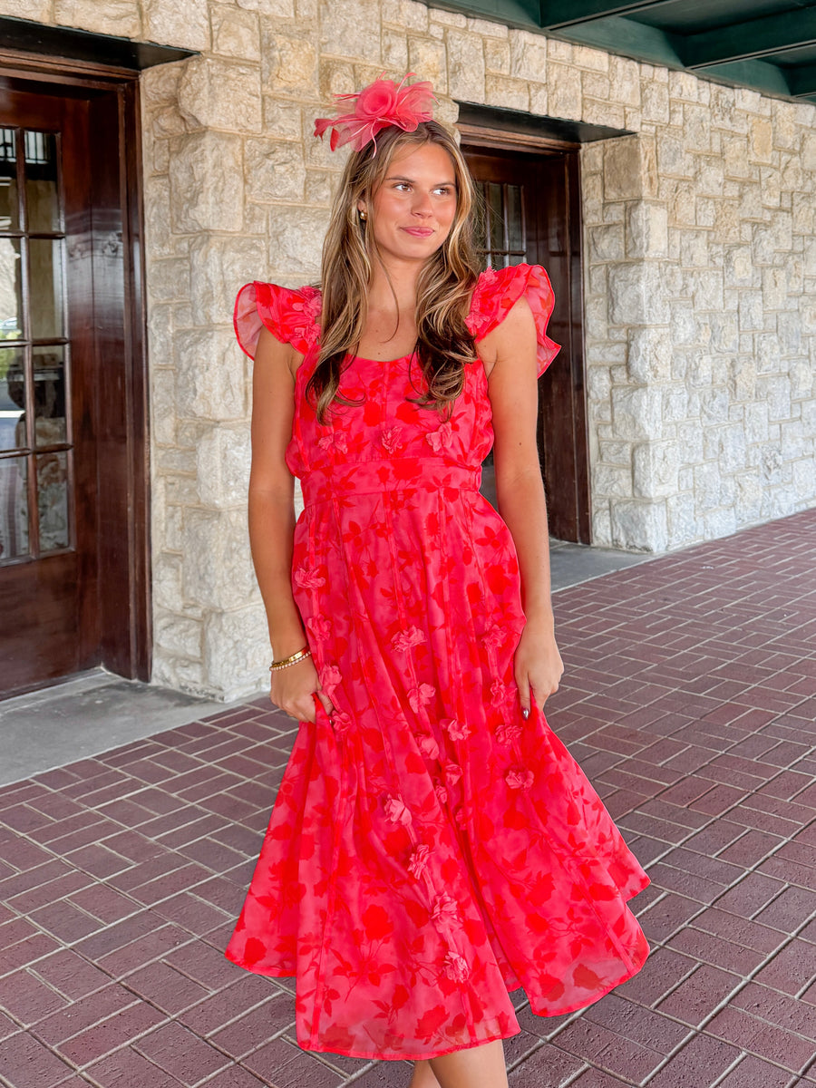 Oaks Lily Lovely Midi Dress – Peacocks & Pearls Lexington