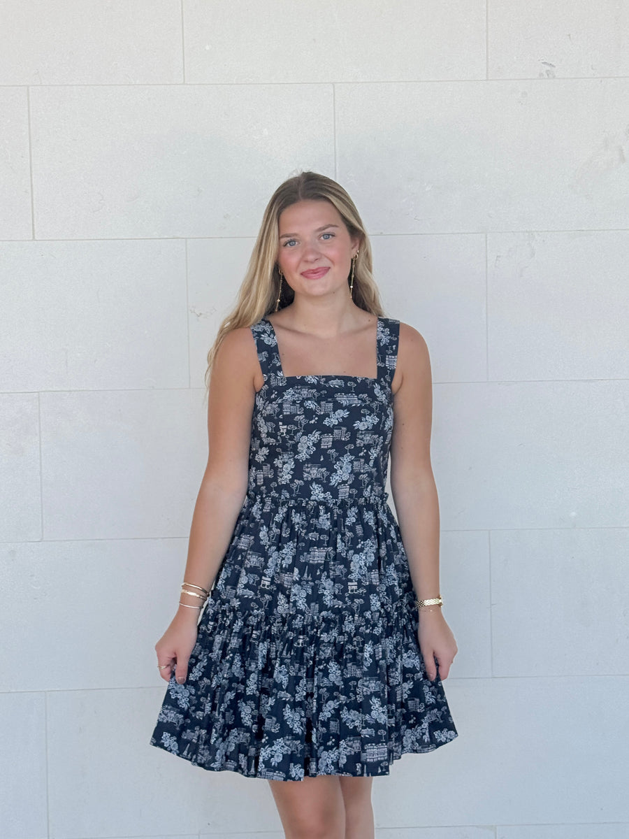 Autumn In Paris Short Dress – Peacocks & Pearls Lexington