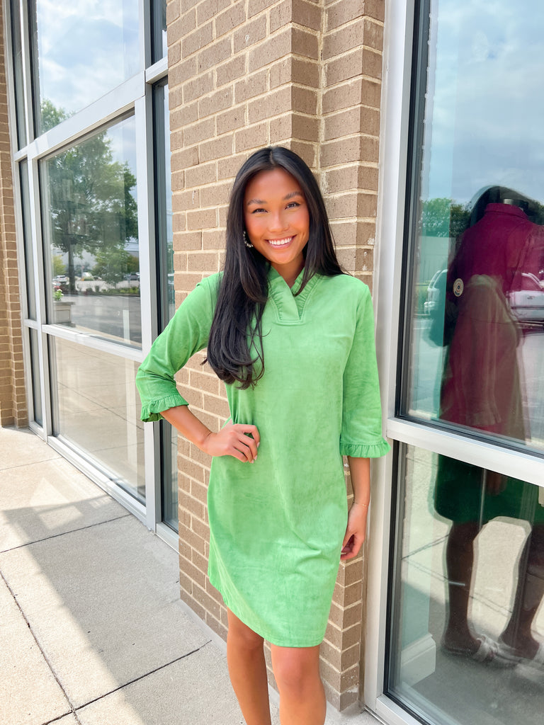 Chic Vibes Dress Clothing Aryeh Green S 