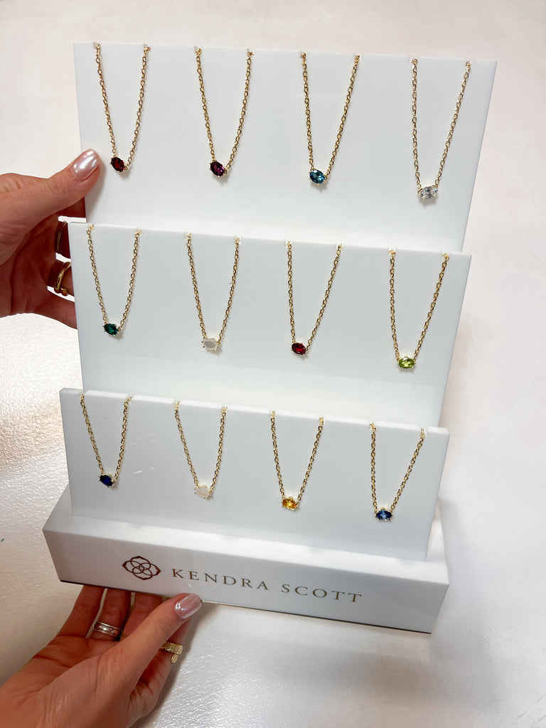 Cailin Crystal Pendant Birthstone Necklace Jewelry Kendra Scott   