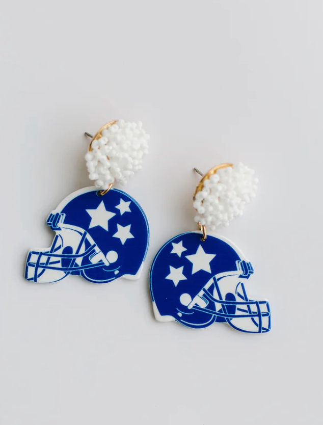 Have To Have It Helmet Earrings Jewelry Michelle Mcdowell   