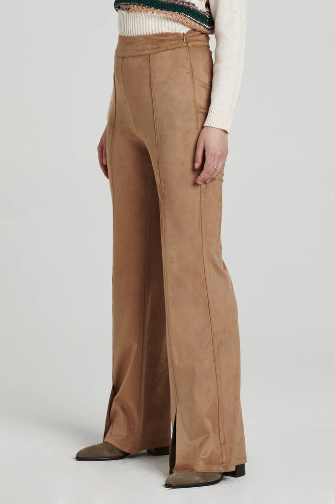 Fallon Suede Pants Clothing Another Love Camel 4 