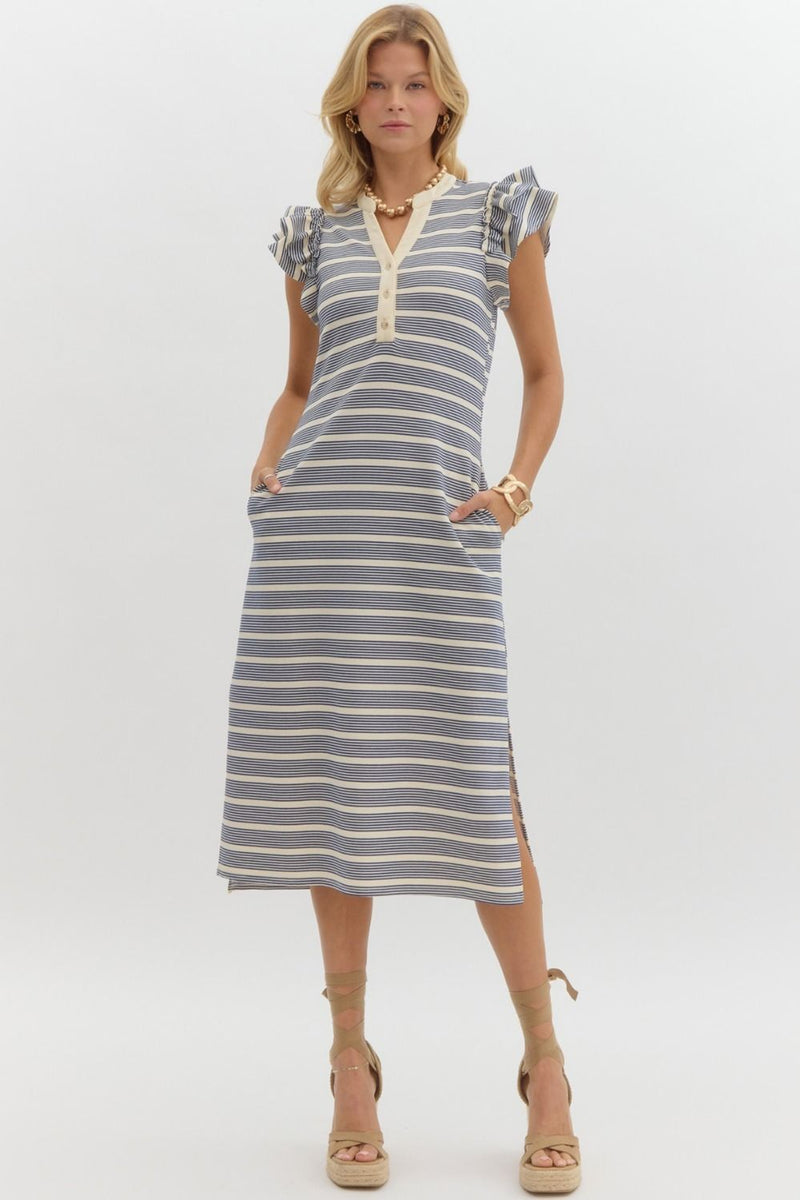 Hampton Dress - Peach Jubilee