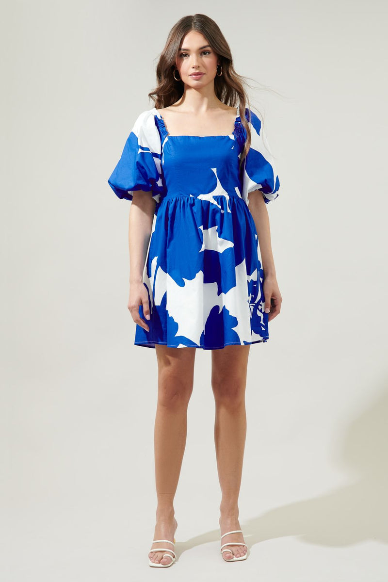 Yardley Floral Marion Dress Peacocks & Pearls Lexington