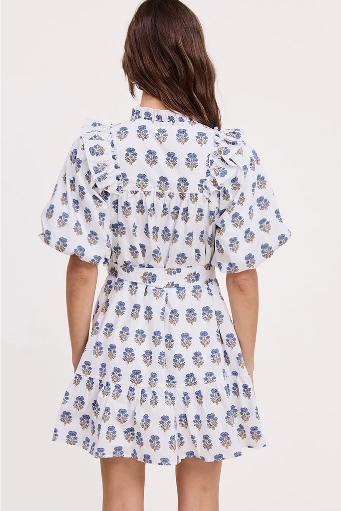 Morning Bloom Short Dress Clothing Peacocks & Pearls Lexington