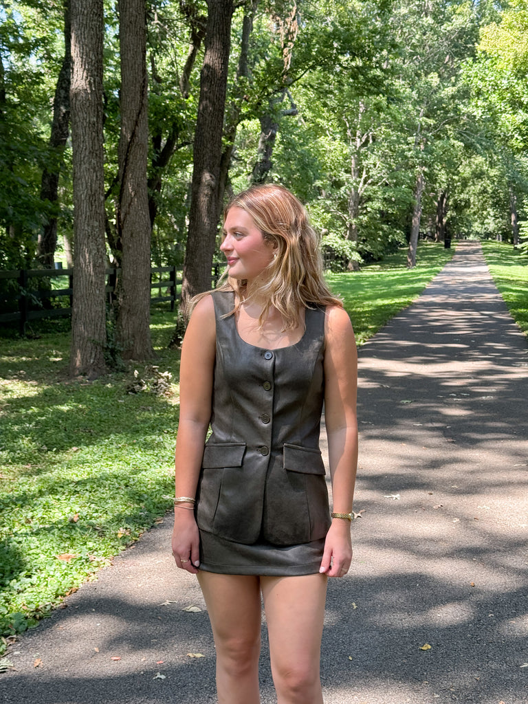 Suede Season Romper Clothing Peacocks & Pearls Lexington