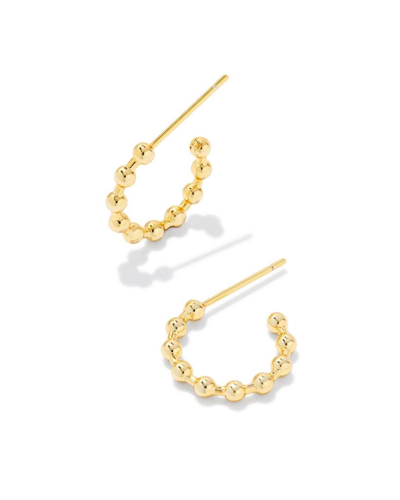 Oliver Huggie Gold Earrings Jewelry Kendra Scott   