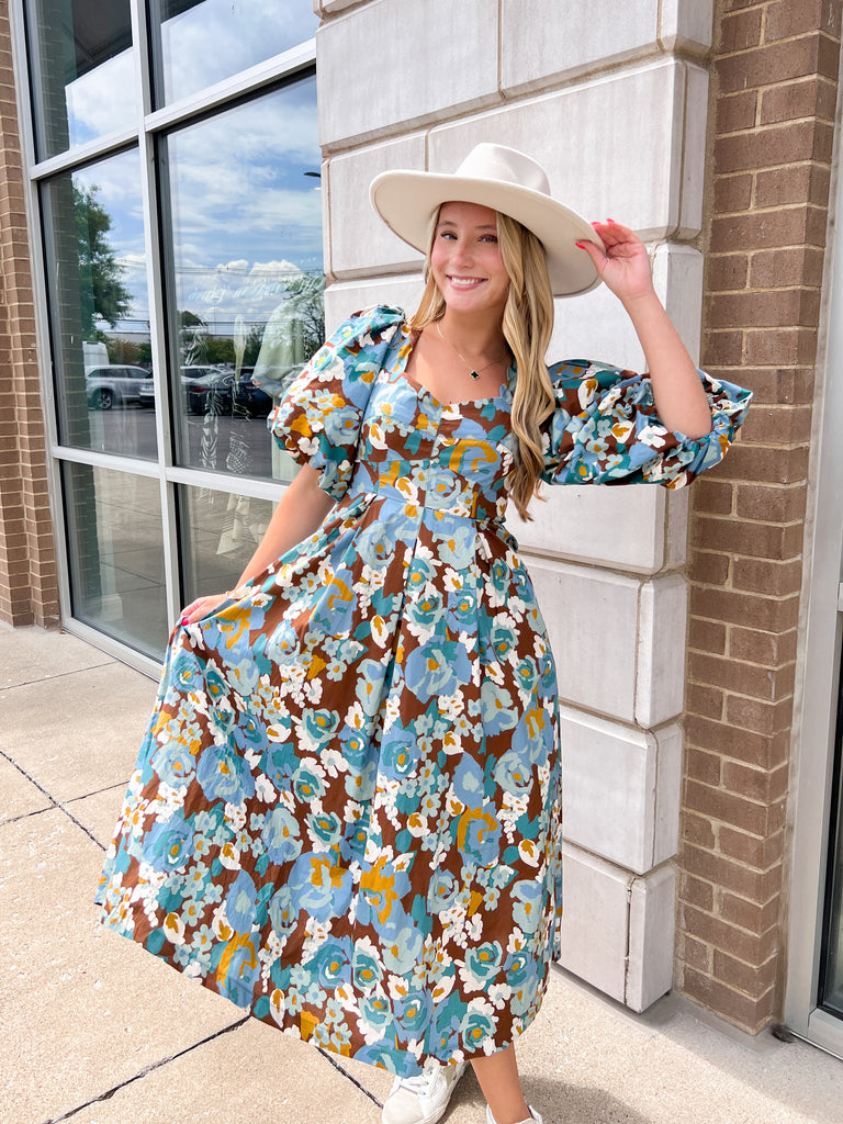 My Whole World Maxi Dress Clothing Peacocks & Pearls Lexington   