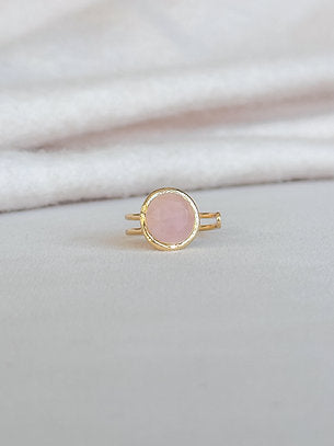 Single Ring - Stone Jewelry Peacocks & Pearls Lexington Pink
