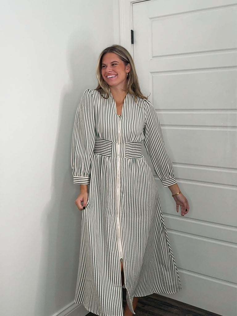 The Glimmer Midi Dress Clothing Peacocks & Pearls Lexington