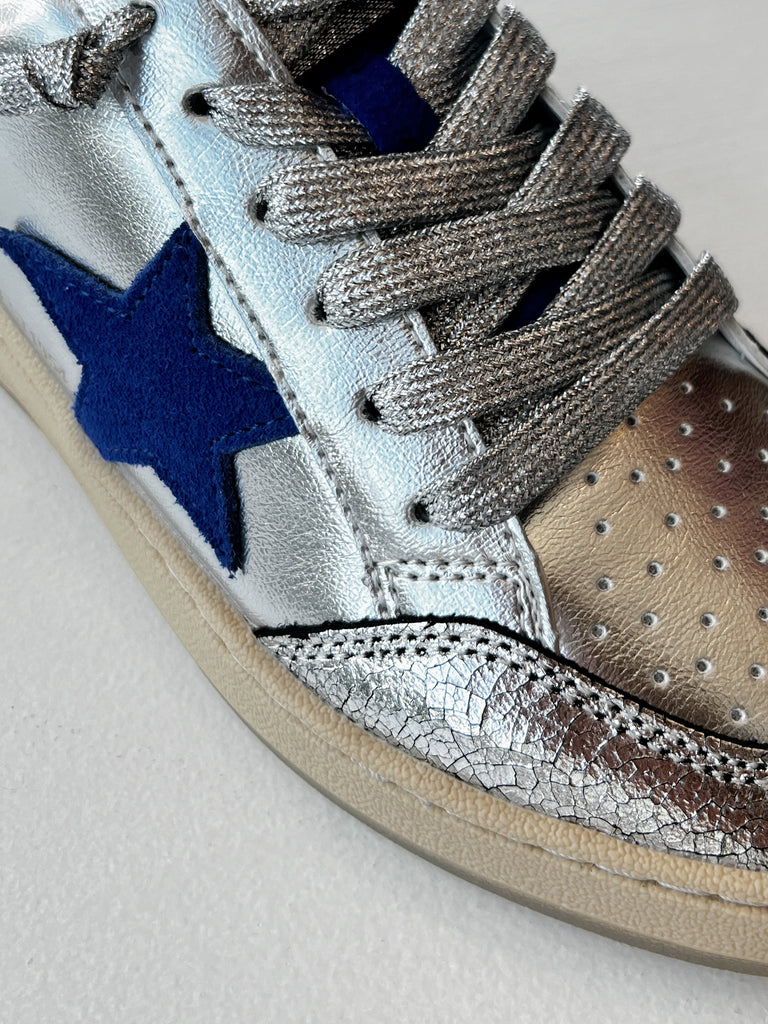 Denisse Royal/Silver Star Sneaker Shoes Vintage Havana   