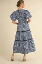 Stormy Skies Maxi Dress Clothing Peacocks & Pearls Lexington