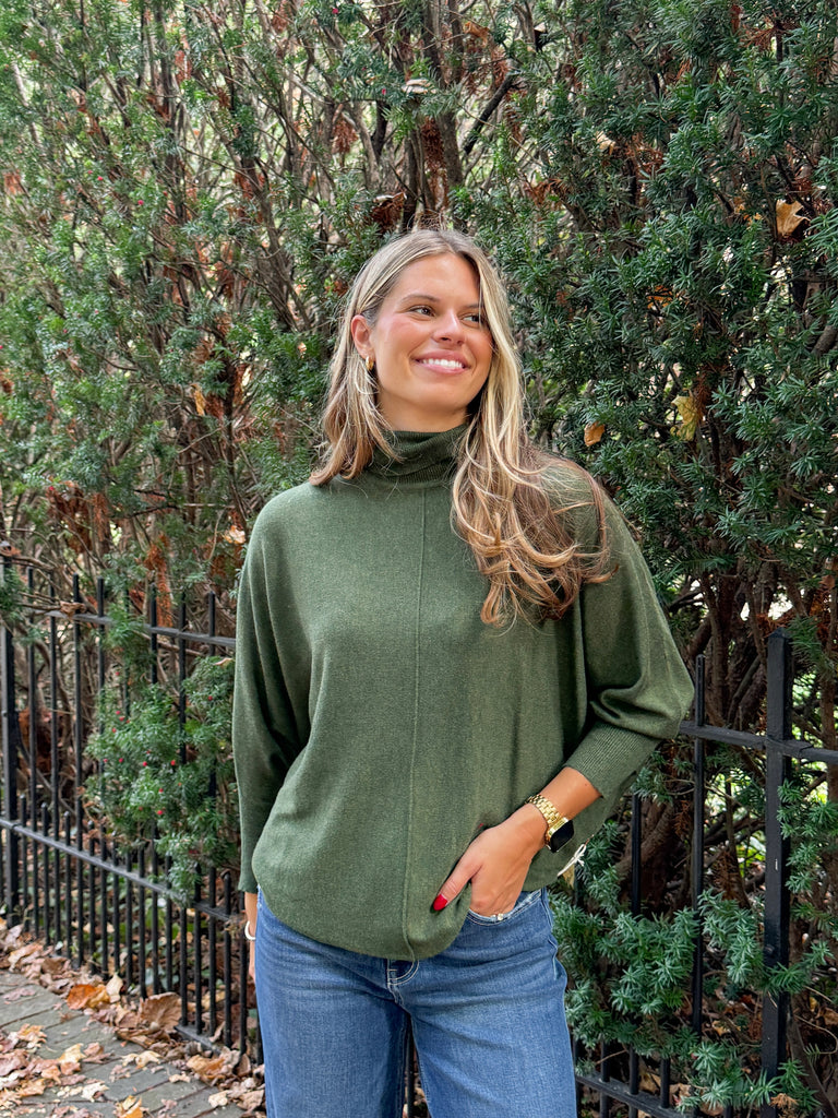 The Autumn Olive Sweater Clothing Peacocks & Pearls Lexington