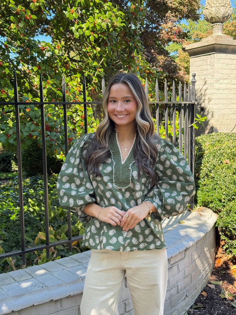 Autumn In Aspen Top Clothing Peacocks & Pearls Lexington