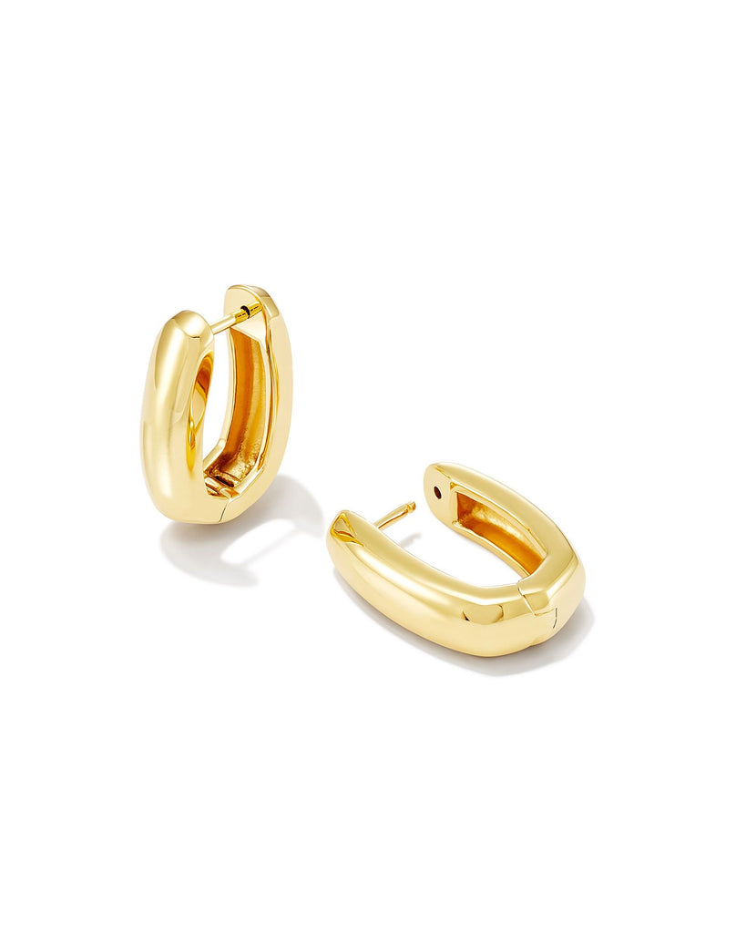 Ellen Wide Huggie 18K Gold Vermeil Earring Jewelry Kendra Scott   