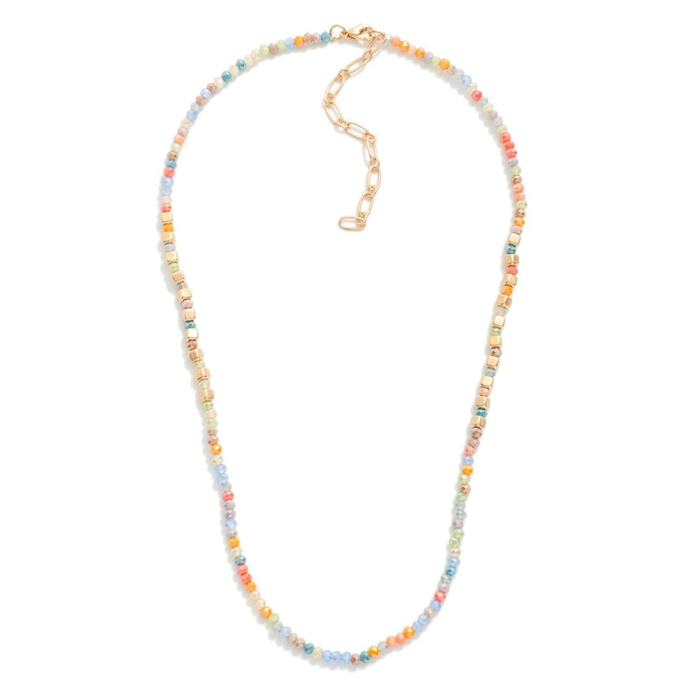 Multi Color Beaded Necklace Jewelry Peacocks & Pearls Lexington