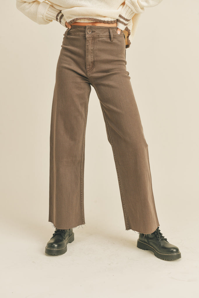 The Marine Style Jeans Clothing Miou Muse Brown S 