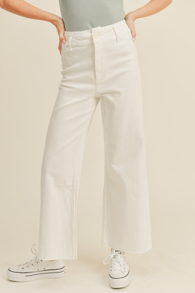 The Marine Style Jeans Clothing Miou Muse White S 
