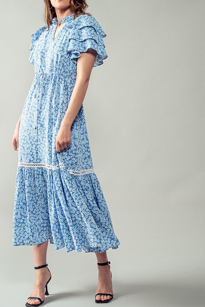 Easy Breezy Midi Dress Clothing Peacocks & Pearls Lexington   