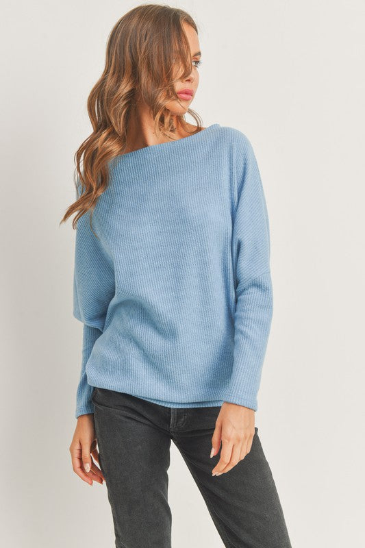 Soft & Sweet Sweater Clothing Cherish Blue S 