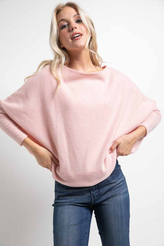 Soft & Sweet Sweater Clothing Cherish Pink S 