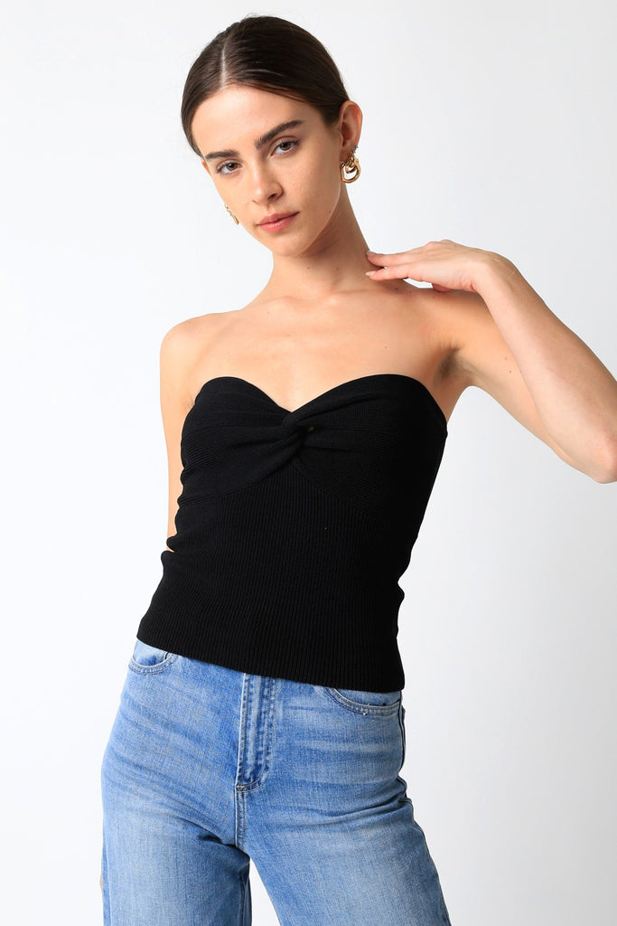 She's A Catch Top Clothing Olivaceous Black S 