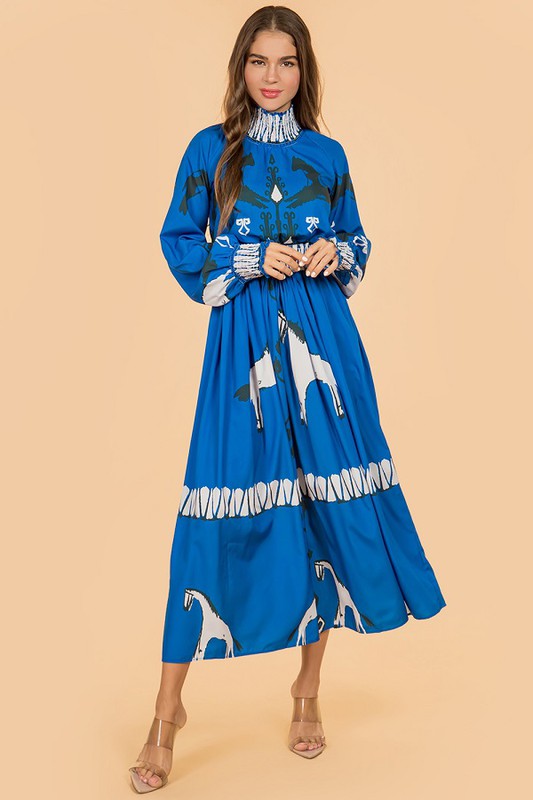 The Secretariat Dress Clothing Sunday Up Blue S 