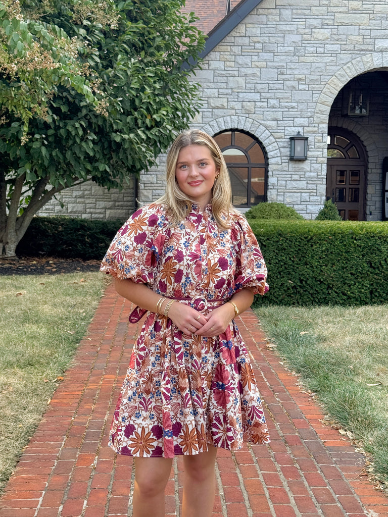 The Harvest Cream Dress Clothing Peacocks & Pearls Lexington