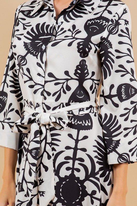 Make Your Point Shirt Dress Clothing Sundayup   