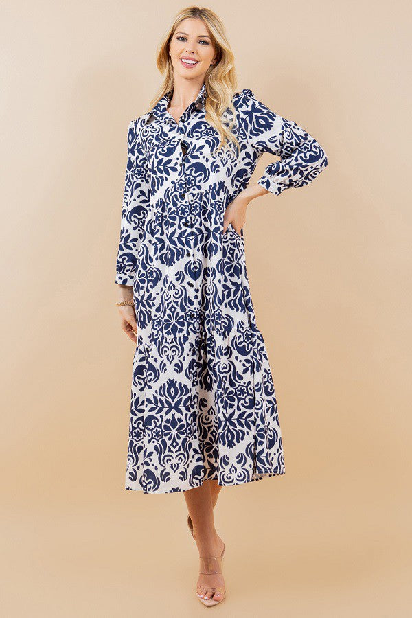 The Long Way Midi Dress