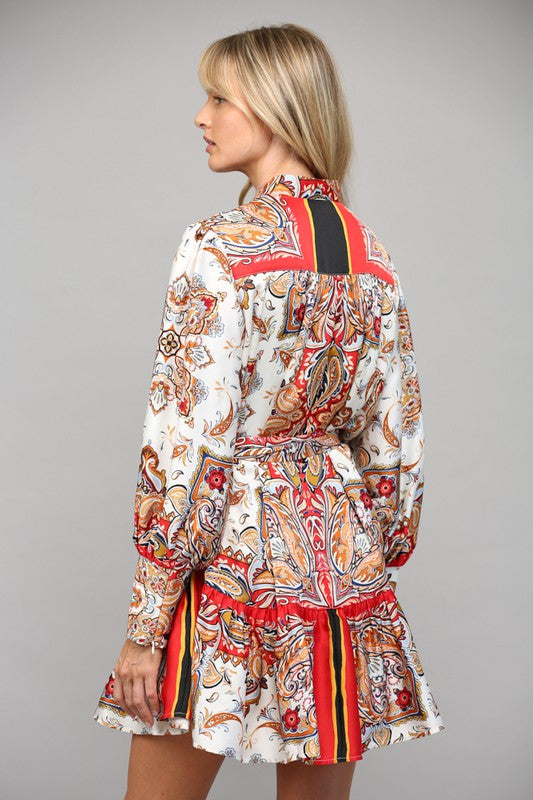 Elegant Scarf Dress Clothing Fate   