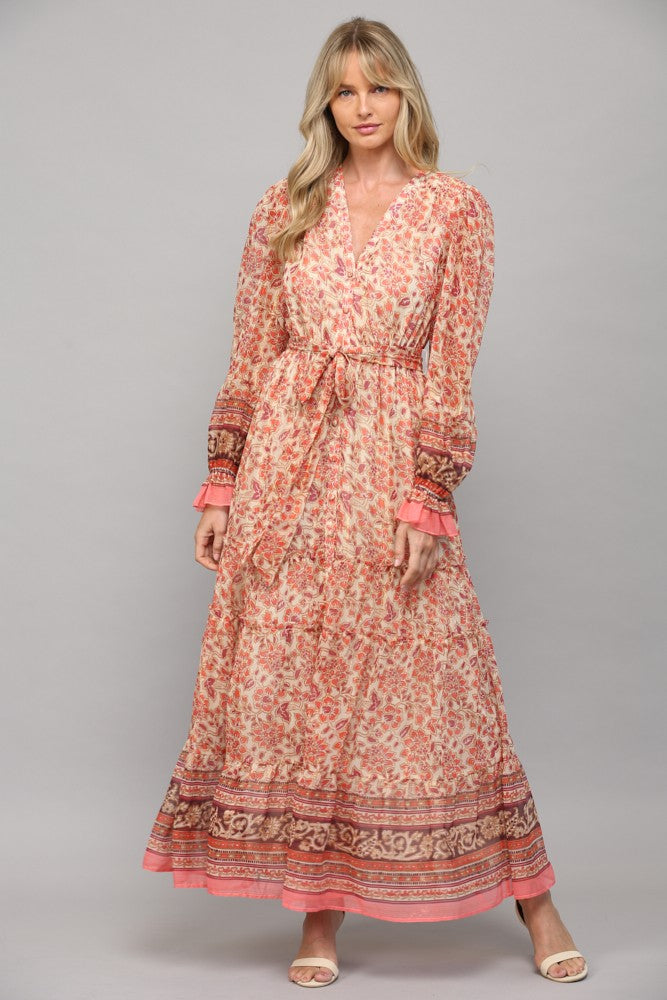 In Another Land Midi Dress Clothing Fate   