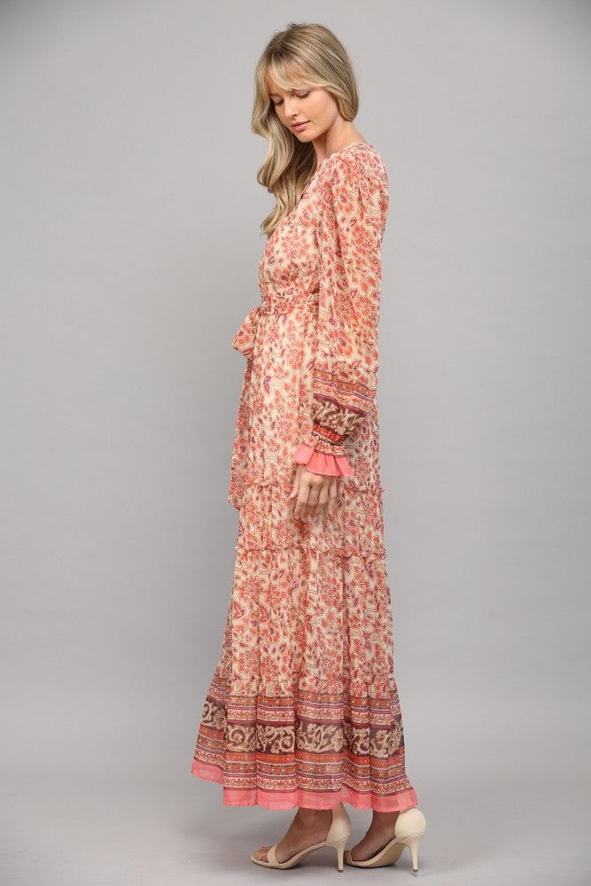 In Another Land Midi Dress Clothing Fate   