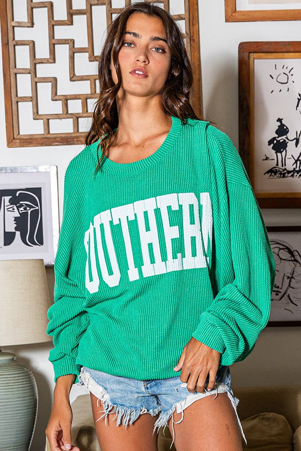 Southern Oversized Sweatshirt Clothing Bucketlist   
