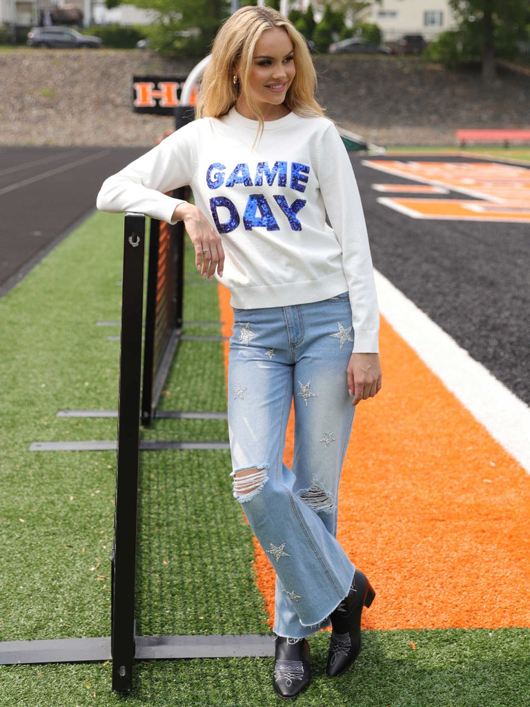 Game Day Sweater Clothing WHY Dress   