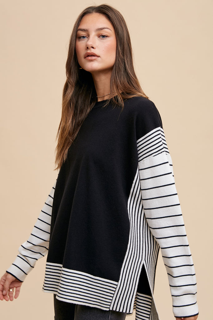 All The Stripes Sweater Clothing ANNIEWEAR   