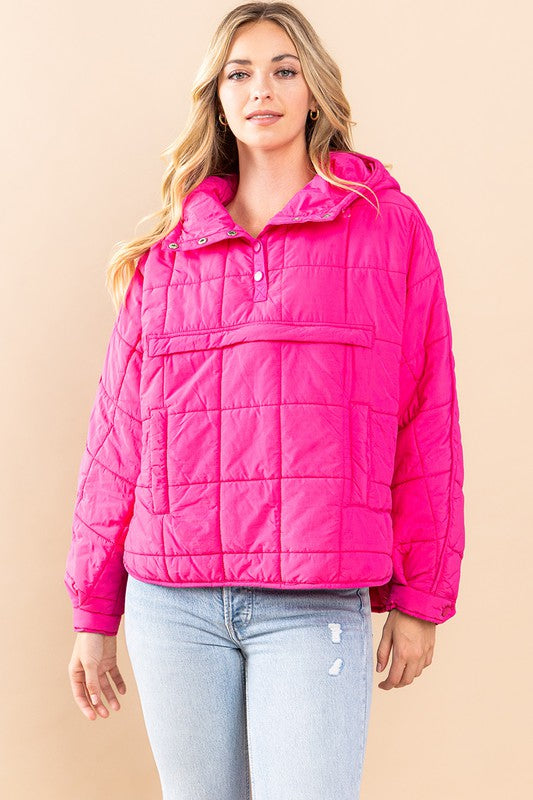Quilted Cutie Jacket Clothing TCEC Pink S 