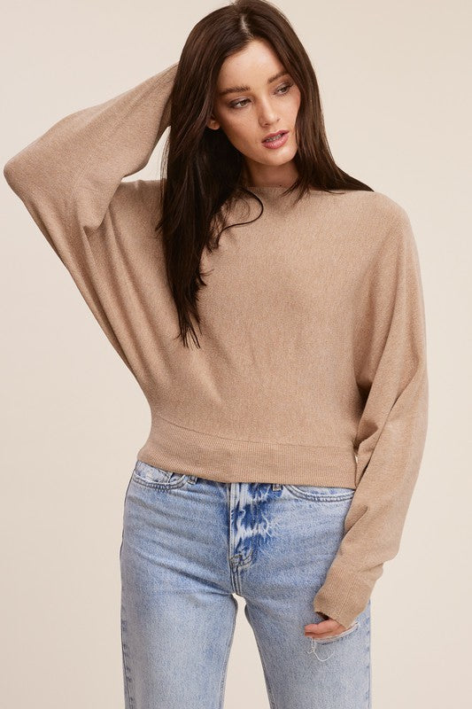 Basic Boatneck Top Clothing Charlotte Avery Camel S 