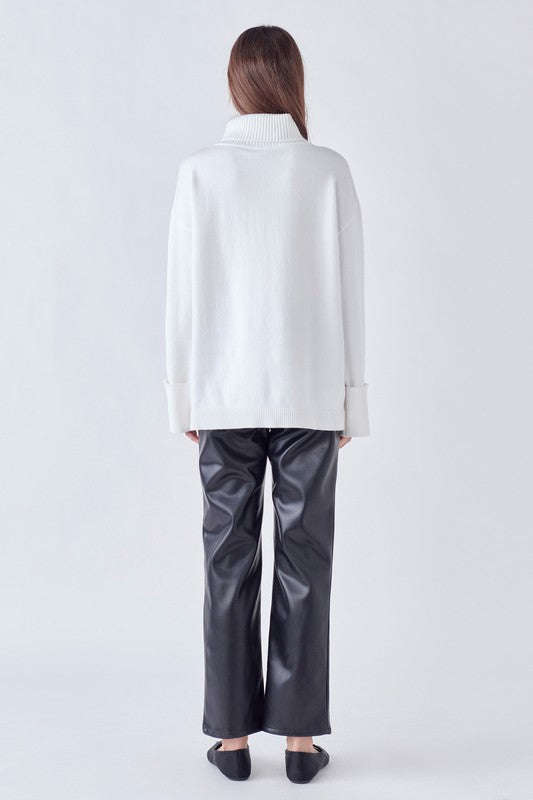 Snow White Sweater Clothing August Apparel   