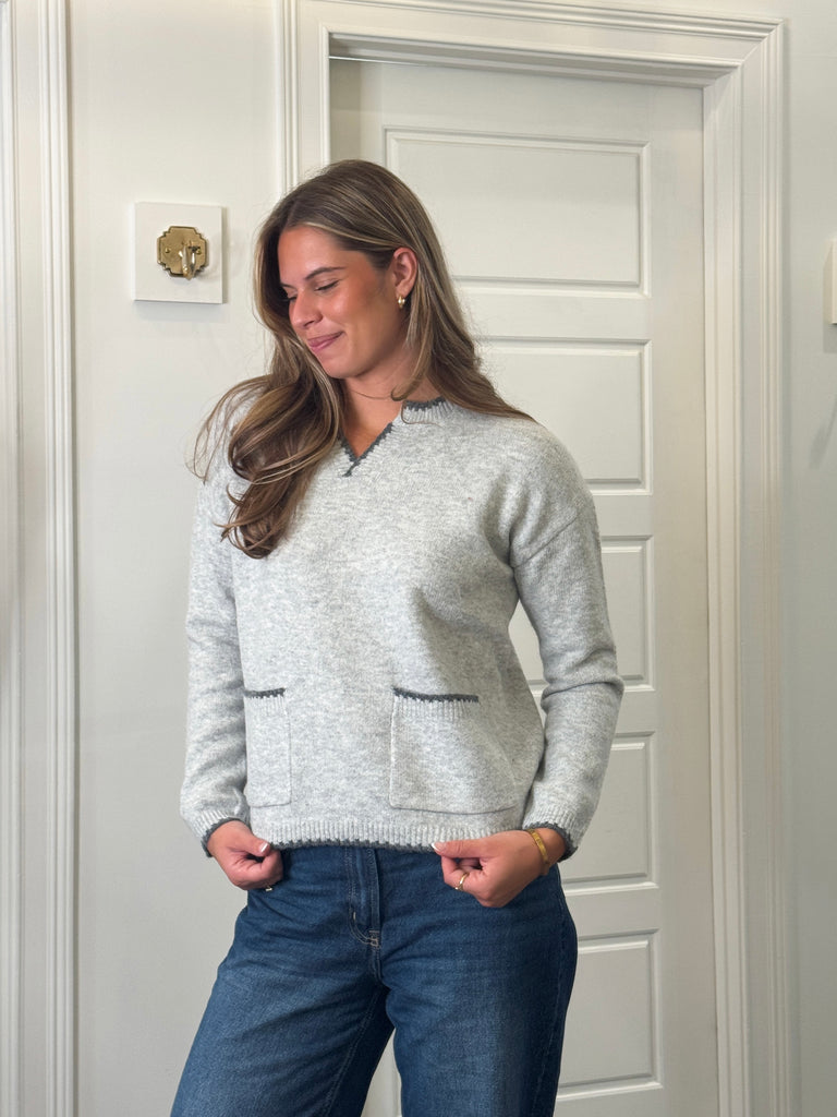 The Patchstone Sweater Clothing Peacocks & Pearls Lexington