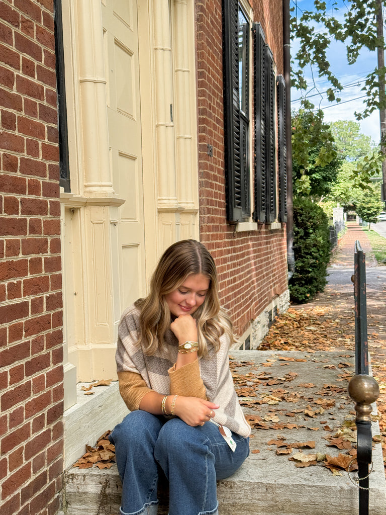 The London Striped Sweater Clothing Peacocks & Pearls Lexington