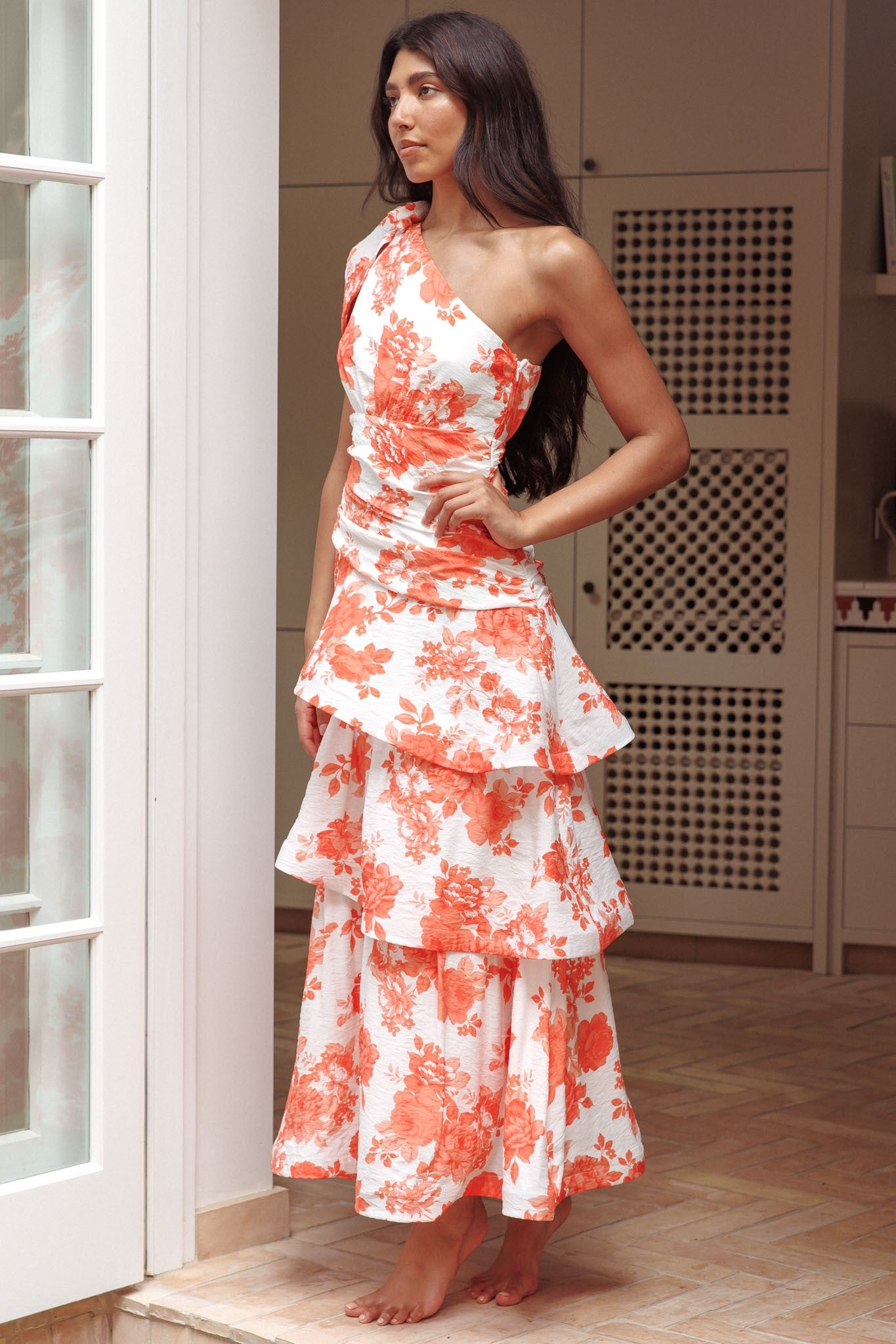 Sweet As A Peach Orange Dress Sweet As A Peach Orange Dress
