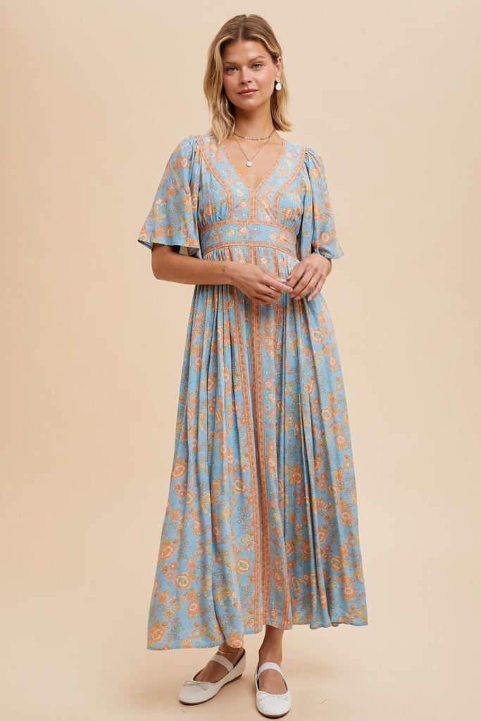 Soft Horizon Maxi Dress Clothing Peacocks & Pearls Lexington   