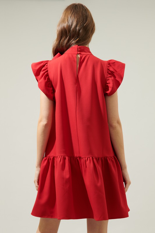 Party Perfect Ruffle Dress Clothing SugarLips   