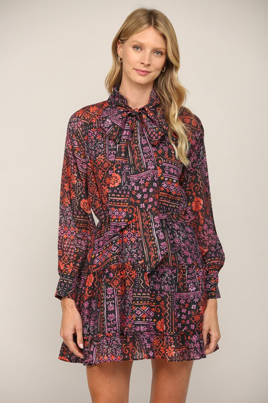 Wild Berry Bow Dress Clothing Fate   
