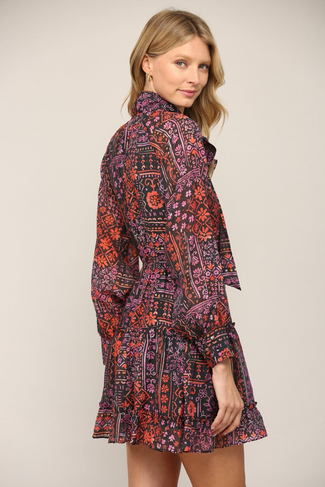 Wild Berry Bow Dress Clothing Fate   