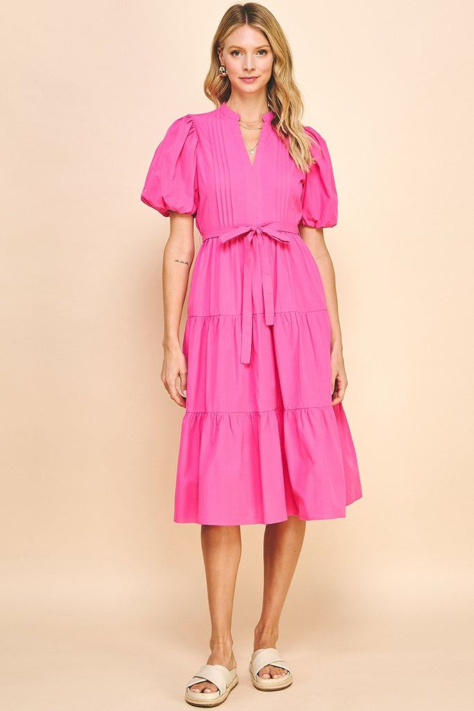 Sweet Spring Midi Dress Clothing Pinch   