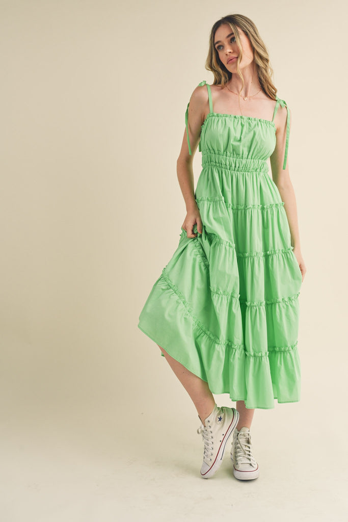 Key Lime Pie Midi Dress Clothing &merci   
