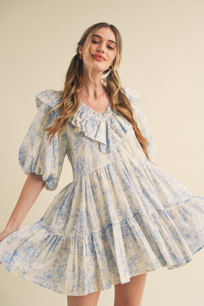 Girly Girl Dress Clothing Peacocks & Pearls Lexington Blue S 